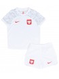 Polen Replika Hemmakläder Barn VM 2022 Kortärmad (+ byxor)